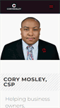 Mobile Screenshot of corymosley.com